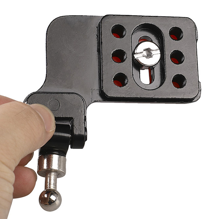 FEICHAO Camera F2 Quick Release QR Mounting Plate with 1/4 Screw for Shoulder Neck Strap for Canon Nikon Sony Pentax DSLR Camera