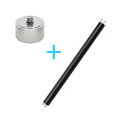 BGNing Carbon Fiber Extension Monopod Pole Stick SLR Stabilizer Gimbal Rod Monopod for DJI OSMO Mobile 3 /Ronin S /Zhiyun Crane2