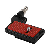FEICHAO Camera F2 Quick Release QR Mounting Plate with 1/4 Screw for Shoulder Neck Strap for Canon Nikon Sony Pentax DSLR Camera