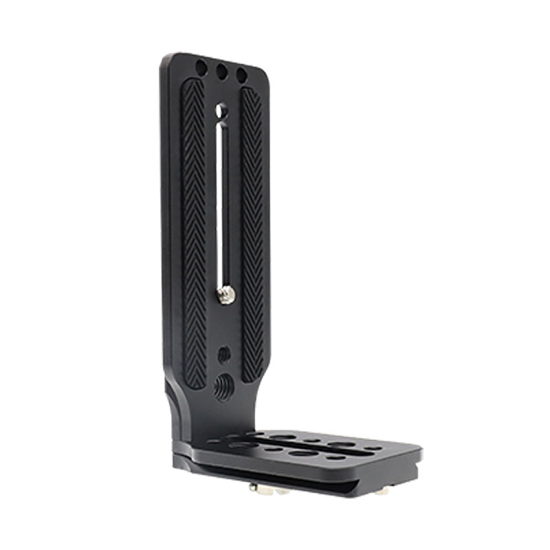 FEICHAO Universal Camera L Bracket Quick Release Plate with 1/4 Inch Screw Vertical Video Compatible For Nikon Canon Sony DSLR Camera