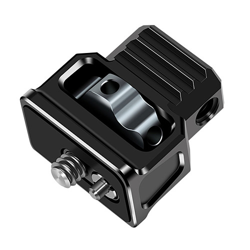 FEICHAO Aluminum Alloy 1/4 Interface Adapter Mount Holder with Arri Locating Pins for Magic Arm SLR Camera Accessories 10KG Load