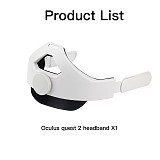 FEICHAO Smart VR Glasses Accessories Adjustable Replacement Headwear Suitable for Oculus Quest 2