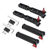 FCLUO Quick Release Mount Handle Grip for Ronin SC S Gimbal Monitor Bracket 1/4'' Extension Arm Handlebar for DJI Ronin RS 2 RSC 2