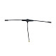 FEICHAO 915mhz 2.4G T-type IPEX 1 IPEX 4 Receiver Antenna for TBS CROSSFIRE Receiver Frsky R9mm 900MHZ FPV Racing Drone Freestyle
