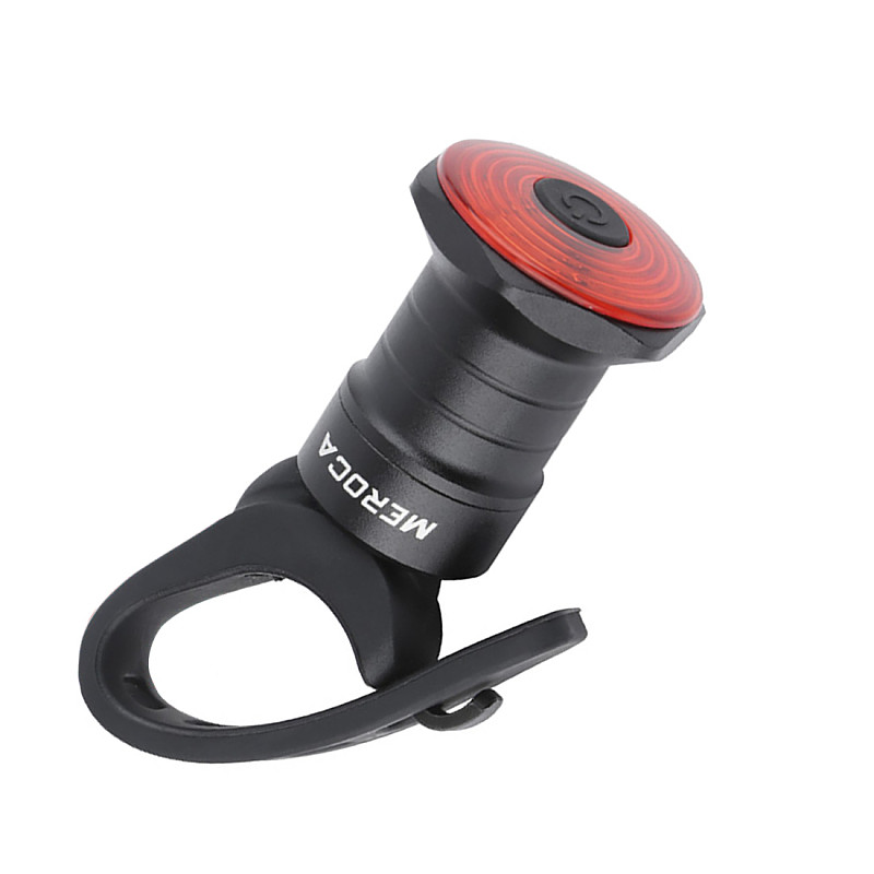 MEROCA Smart Sensor Brake Tail Light  Bicycle Usb Charging  Warning Light Suitable For Road Mountain Bike Night Riding
