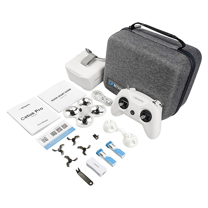 Upgraded BETAFPV FPV BWhoop Racing Drone Cetus Pro Kit RTF with LiteRadio 2 SE Transmitter VR02 FPV Goggles C02 FPV Micro Camera