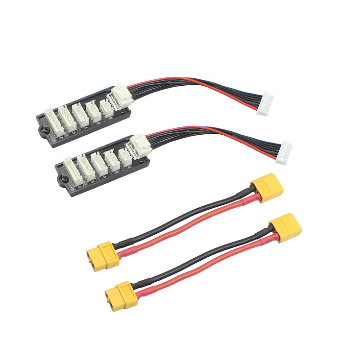 FEICHAO XT60 16 CM Balance Charger Extension Cable Suitable For 2S-6S Airplanes/Car/Ship Models Charging And Discharging Power Lithium Batteries 