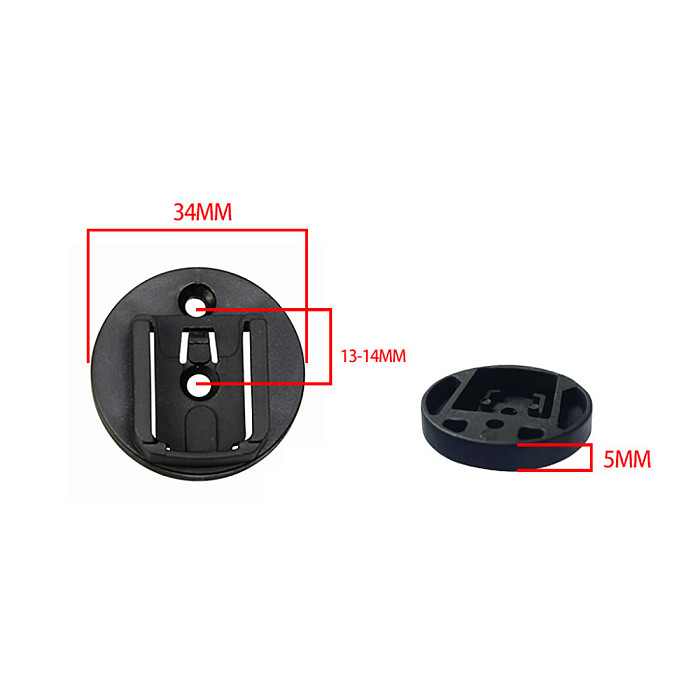 Bicycle Stem Extension Mount Holder Bracket Adapter Base For Garmin Bryton Cateye Nylon Computers Mount Insert Kit Base Adaper