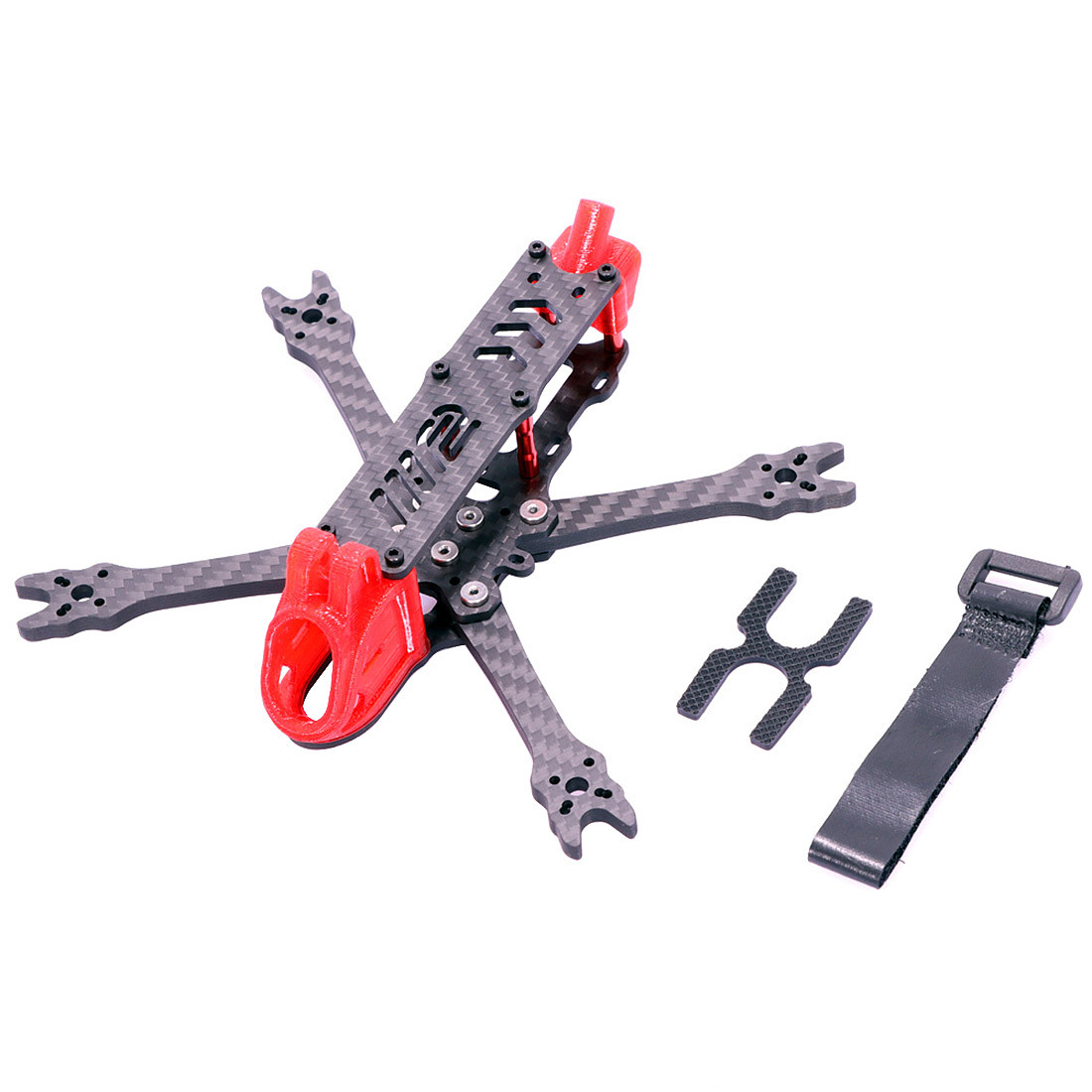 QWinOut F4 X1 175 Mm FPV Racing Drone Frame Kit Fibra Carbon Quadcopter Rack For DIY RC Drone Aircraft - Foto 4