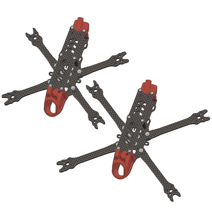 JMT AlfaRC Mikro 140/175 3/4Inch Long Range FPV Frame Kit Support CADDX VISTA 1106 1204 1306 1408 1507 Brushless Motor For RC Drone FPV Racing Quadcopter Freestyle