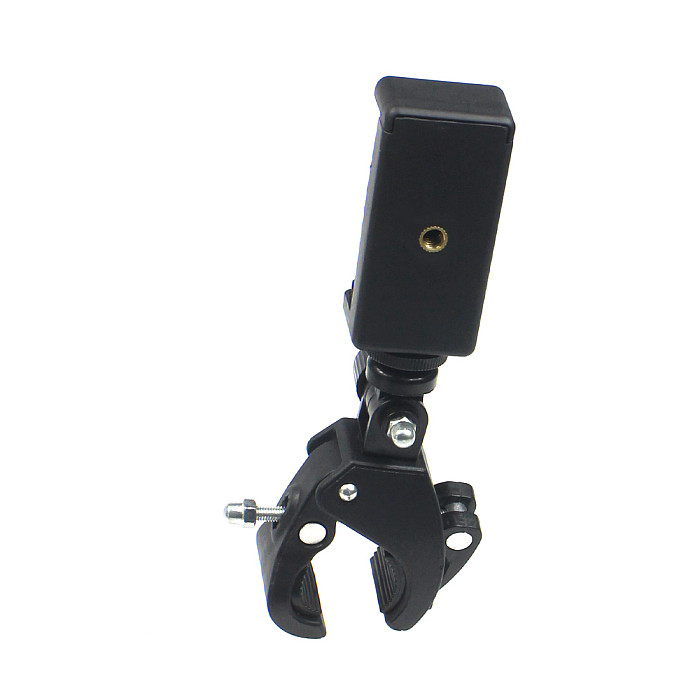 QWINOUT Phone Stand Bracket Bike Treadmill Holder For 58-90mm Smartphone Cycling Bicycle Adjustable Handlebar Mount Holder