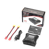 RC Charger HTRC H4AC DUO Mini Dual Port Lipo Charger 20w x2 2A x2 for 2-4s Lipo Battery Charging Professional Battery Charger