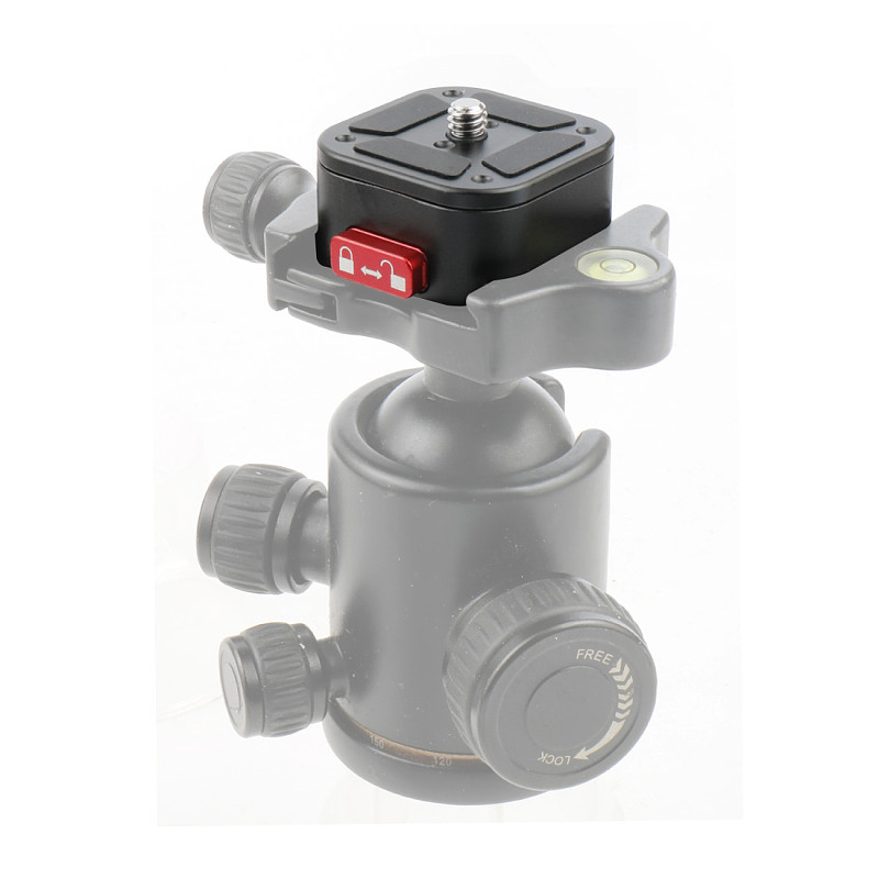 Quick Release Plate Clip Clamp Tripod Quick Instal Base Mount for SLR Cameras Cage Rig Follow Focus Support Microphone Monitor