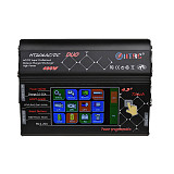 HTRC HT206 RC Balance Charger AC/DC DUO 200W*2 20A*2 Dual Port 4.3  Color LCD Touch Screen for Lilon/LiPo/LiFe/LiHV Battery