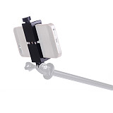 Aluminum Alloy Phone Holder Mobile Clip w/ Universal Interface for Gopro Hero 9 8 7 Wearable Bicycle Selfie Stick Mount Bracket