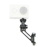 FEICHAO 2in1  Mount for 20MM Rail Mount Adapter Tripod Adapter 1/4  Screw Quick-Release Base for OSMO Action Camera