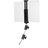 FCLUO XJ15 Full Metal Tablet PC Stand iPad Universal Desktop Mobile Phone Support Frame Live Fixing Clip