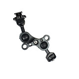 FEICHAO Aluminum Alloy CNC Mobs Hand Bracket Universal Magic Arm With 1/4 Cold Boot Mount For Led Fill Light Micro SLR Camera Accessories Monitor Pan/Tilt Holder