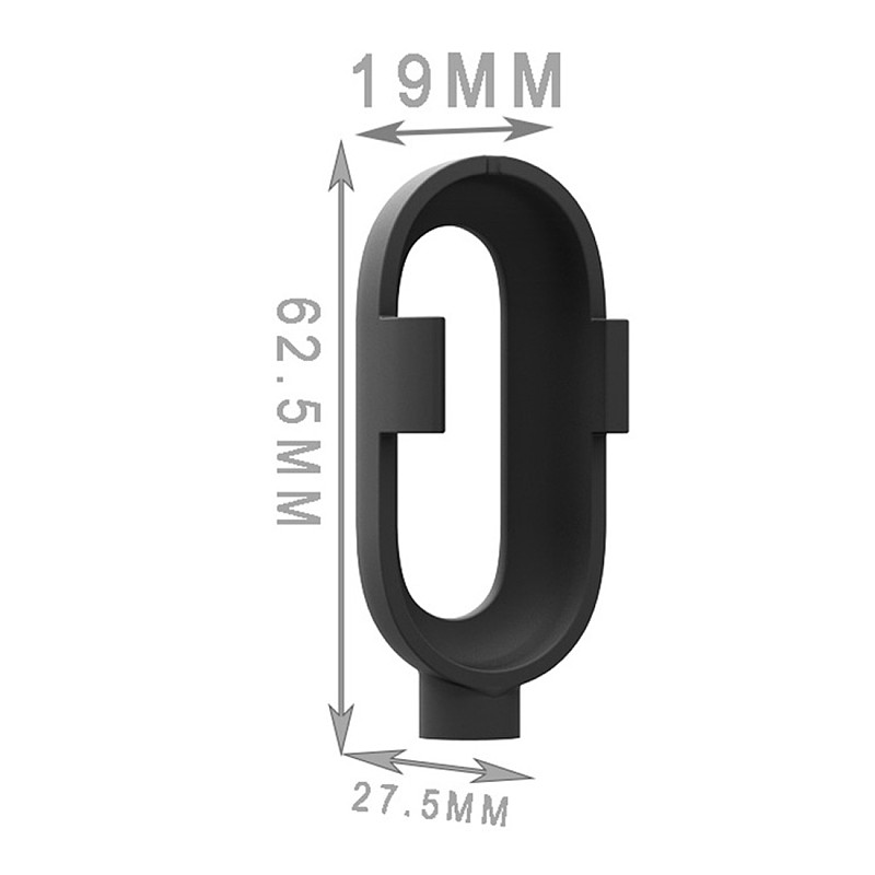 BGNING Universal Aluminum Alloy 360 Degree Rotating Clip Tube 27~35mm Bicycle Small Ball Head Sports Camera Suitable For Insta360 Go 2 Protective Frame