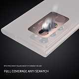 FCLUO Rear Camera Lens Metal Ring Protective Case, Screen Protector for Samsung Galaxy Note 20