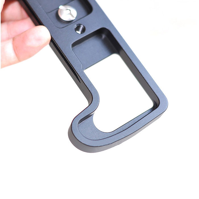 BGNing Aluminum Alloy SLR Camera L-type Quick Release Plate for Fuji X-H1 L Bracket Vertical Shoot QR Board for Fujifilm XH1 Hand Grip