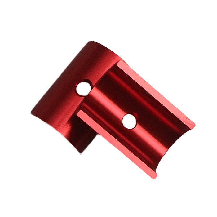 QWINOUT 1Pair Aluminum Alloy Bike Handlebar Conversion Shim 25.4mm To 31.8mm Aperture Adjust Adapter for MTB Road Bicycle Reduce