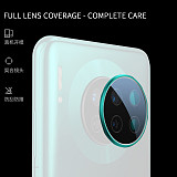 FCLUO 2 in 1 Metal Protective Ring for Phone Camera Tempered Glass Film Sticker for Huawei Mate 30 Pro