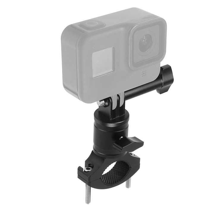 FEICHAO Bicycle Clip Bike Camera Handlebar 360° Rotation Upgraded Version Compatible with Insta360 ONE R, Gopro9/8/MAX Gopro Series, Osmo Action Camera