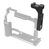 FEICHAO Screw to Cold Shoe Mount Adapter Multiple Waist Holes Adjustable 3D Printed PLA for Camera Cage