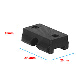 FEICHAO Expansion Board Multi-function 3D Printed PLA Compatible with DJI Ronin Stabilizer Ronin-S External Monitoring