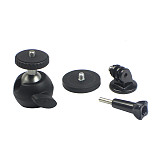 BGNING Magnetic Magnet Car Motorcycle Suction Cup D66mm/43mm 1/4 Screw Mount SLR Action Cameras Accessories for Camcorders Smartphones