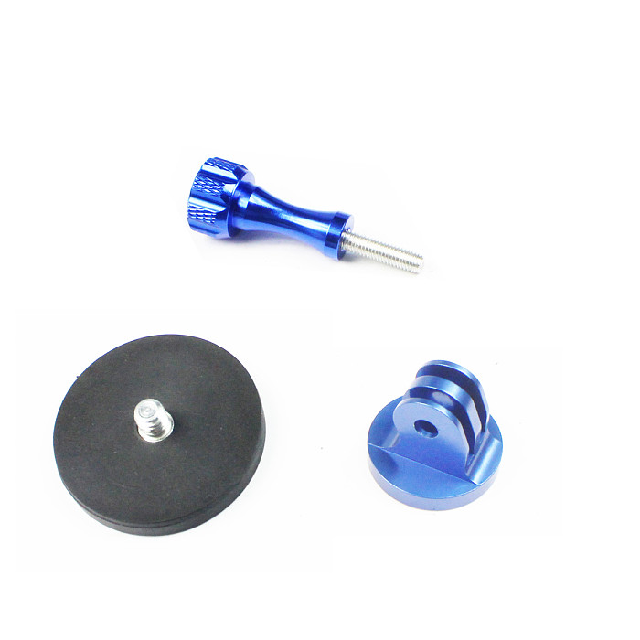 BGNING Magnetic Magnet Car Motorcycle Suction Cup D66mm/43mm 1/4 Screw Mount SLR Action Cameras Accessories for Camcorders Smartphones