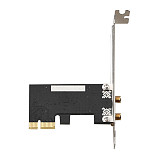 DIEWU TXA049 WIFI6 Wireless Network Card BT5.0 Receiver Adapter Dual Band 2.4GHz 300Mbps PCIE Card for Computer Desktop PC