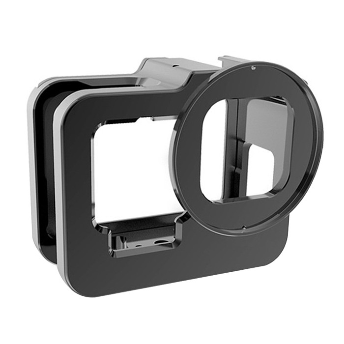 FEICHAO Camera Cage Metal Protective Housing Dual Mount 52mm UV for GoPro13 12 11 10 9