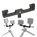 FEICHAO LED Photography Light Connection Bracket 3D Printed PLA Compatible with Insta360 ONE R, GOPRO, DJI Osmo Camera