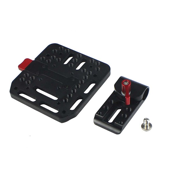 FEICHAO V port battery buckle plate external battery photography accessories battery quick release plate