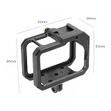 FEICHAO Camera Cage Metal Protective Housing Dual Mount 52mm UV for GoPro 11 10
