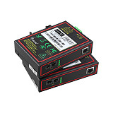 DIEWU TXE025 Industrial Ethernet-grad to RJ45 SC Port 10 / 100M DC5-58V Single Port Fast Ethernet Transceiver Optical Transceiver