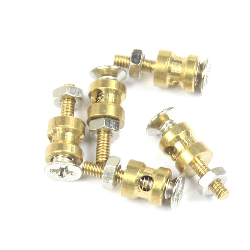 10PCS/Set FEICHAO 2.1mm Adjustable Pushrod Connectors Linkage Stoppers for RC Airplane Push Link Plug Quick Adjustable DIY Part