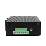 DIEWU-TXE036 Industrial Grade Switch, 8 Ports, 10 / 100Mbps, Enhance Built-in Signal and VLAN Switch with ESD and Surge Protection