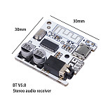 FEICHAO BT5.0 Audio Receiver 3.7-5V Board MP3 Lossless Decoder Board DIY Wireless Stereo Music Car Speaker Module Support WAV/FLAC/MP3