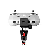 Sunnylife Remote Controller Holder with Rotatable Bicycle Clip for 22-26mm Handles Clamp Mount for Air 2S / Mavic Air 2 / Mini 2