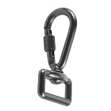 FEICHAO SLR Camera Sports Accessories Metal Security Lock with 1/4 Screw Quick Release Buckle for Shoulder Strap Mount Carabiner Hook