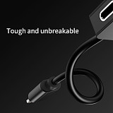 Baseus New Adapter Charge and Headphone 2 in 1  to 3.5mm Head Aux Audio USB C Cable