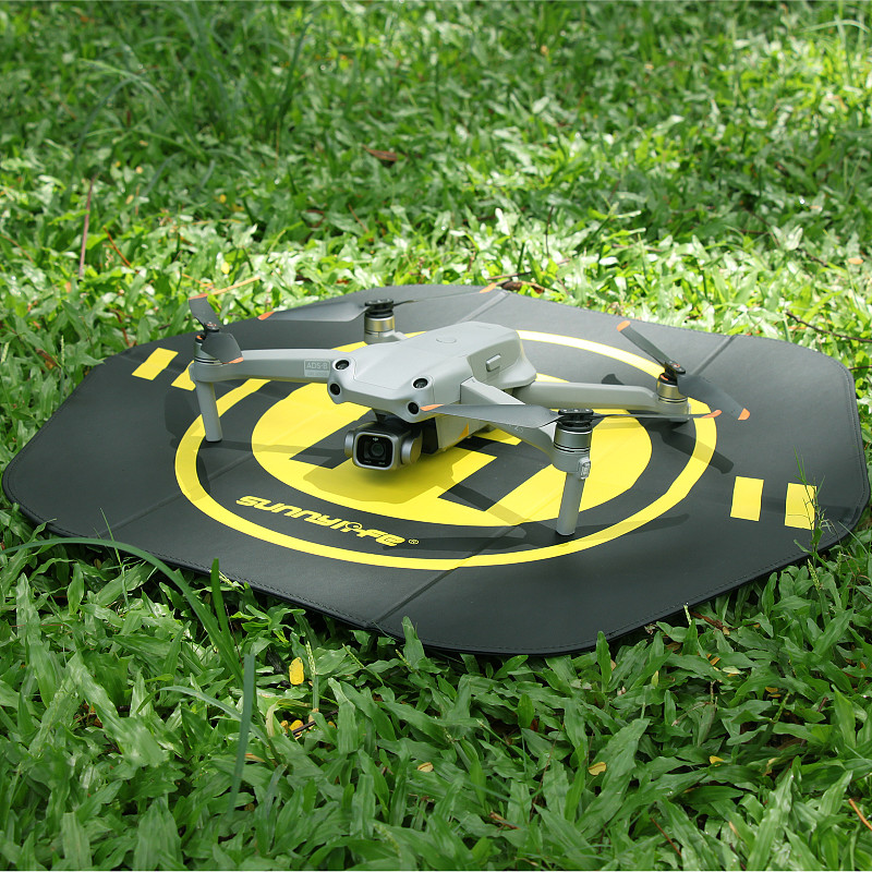 Sunnylife PU Waterproof Stable Hexagonal Double Sided Portable Fast-fold Landing Pad Outdoor Parking Apron for DJI Mini 3 Pro FPV / Air 2S