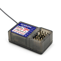 DUMBORC X6YC / X6YCG 2.4G 6CH Radio Control System Receiver with Gyro for DUMBORC X6 Radio Transmitter