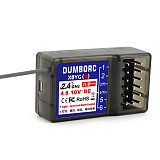 DUMBORC X6YC / X6YCG 2.4G 6CH Radio Control System Receiver with Gyro for DUMBORC X6 Radio Transmitter