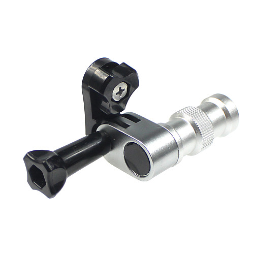 FEICHAO Bicycle Axle Bracket Rotatable 90 Degree Compatible with GoPro,Insta360 ONE R and Other Action Camera