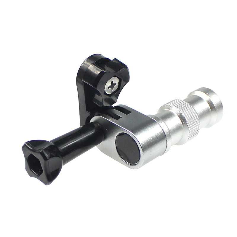 FEICHAO Bicycle Axle Bracket Rotatable 90 Degree Compatible with GoPro,Insta360 ONE R and Other Action Camera