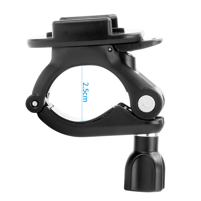 FEICHAO Bicycle Handlebar Mount Bike Motorcycle Bracket Holder 360 Rotating for Gopro MAX 9 8 7 Action Camera Smartphone Stand Clamp
